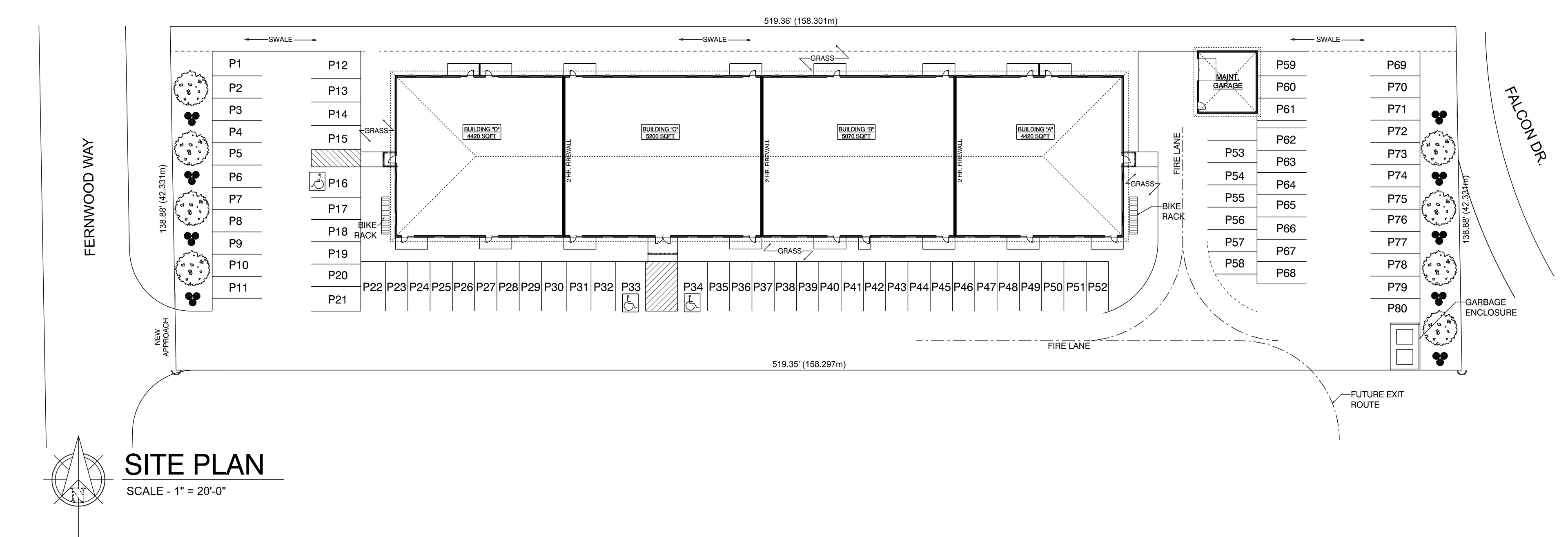 Site & Parking Plan